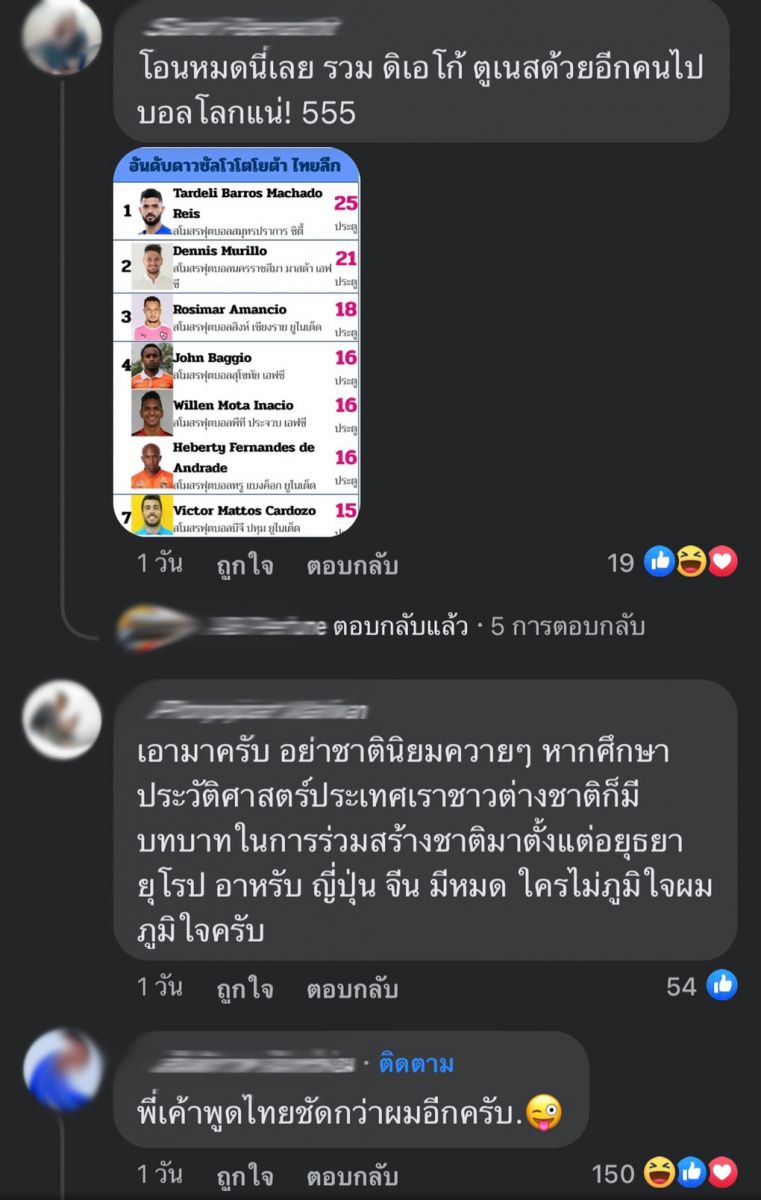 โซเชียลยังร้อน! แฟนบอลออกโรงหนุนนักเตะโอนสัญชาติเล่นทีมชาติ